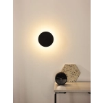 Kinkiet EKLYPS Ø 15 cm LED 1x6W 3000K czarny 46201/06/30 Lucide - zdjęcie dodatkowe 2